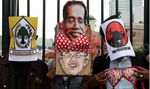 Demo Turunkan Jokowi-JK di DPR