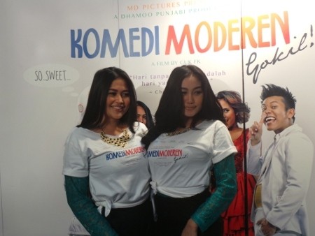 Duo Serigala Berikan Goyang Drible untuk Film Komedi Mederen Gokil