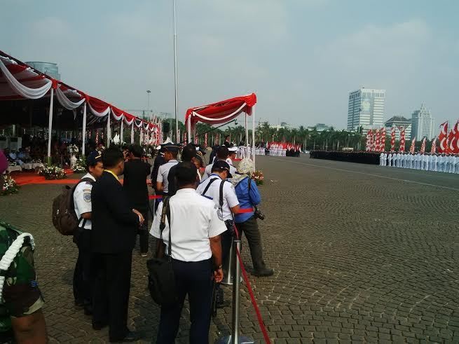 Jonan Lantik 1.776 Perwira Transportasi di Monas
