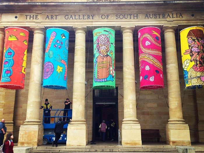 Eko Nugroho Pajang Karya di OzAsia Festival Adelaide 2015