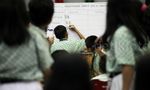 Siswa SD Ikut Simulasi Pemungutan Suara di KPU