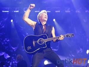 Konser Bon Jovi di Jakarta Menggelegar, Namun Kurang Klimaks