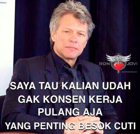 Serunya Hiruk-Pikuk Penggemar Sambut Bon Jovi di Jakarta