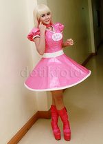 Centil! Jenita Janet Tampil Bak Barbie