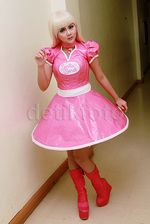Centil! Jenita Janet Tampil Bak Barbie