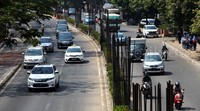 Proyek monorel di Jalan Rasuna Said dan Asia Afrika telah lama mangkrak.