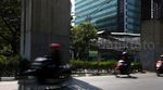 Tiang Monorel Akan Digunakan LRT