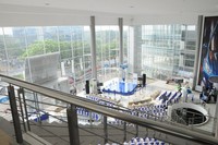 Fasilitas baru Ford Nusantara BSD ini merupakan gedung tiga lantai seluas 3.378 meter persegi dan dibangun di atas lahan seluas 6.325 meter persegi, yang menyajikan showroom untuk 10 kendaraan dan kapasitas servis untuk 50 kendaraan. Istimewa/Ford.