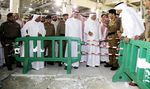 Gubernur Makkah Tinjau Lokasi Jatuhnya Crane