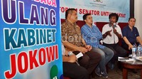 Seperti diketahui, setelah menyatakan resmi keluar dari KMP dan bergabung ke dalam pemerintahan Jokowi, kabar mengenai jatah menteri dari PAN kian santer. Pool/Lamhot Aritonang/detikFoto