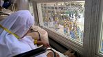 Pekerja Perbaiki Masjidil Haram Yang Rusak Karena Crane