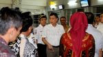 Menhub Ignasius Jonan Kunjungi Bandara Kalimarau
