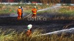 Kebakaran di Lahan Kosong Mega Kuningan Padam
