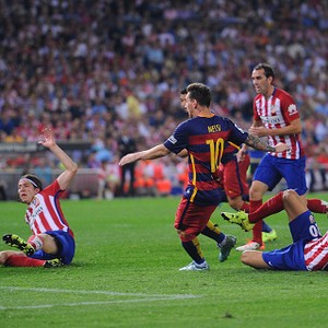 Barcelona Kalahkan Atletico 2-1 dan Lanjutkan Start Sempurna