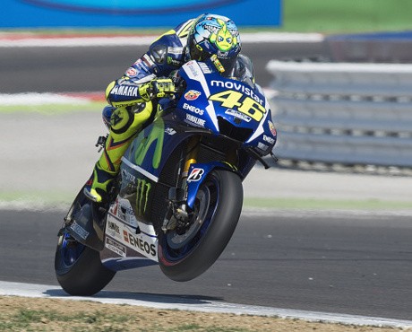 Start di Baris Depan Cukup Puaskan Rossi