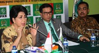 Ia juga meminta DPR agar memperjuangkan kebudayaan Indonesia agar dihargai oleh bangsa lain. Lamhot Aritonang/detikFoto.