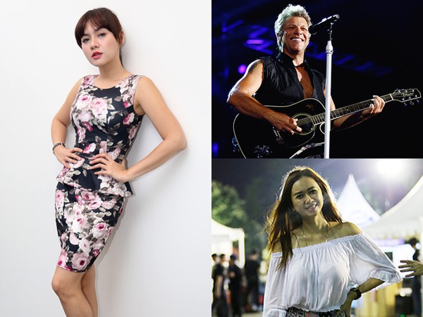 10 Foto Terheboh: Vicky Shu, Bon Jovi hingga Aura Kasih