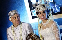 Selamat menempuh hidup baru, Ayudia dan Ditto! Pool/Palevi S/detikFoto.