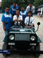 Mobil Jeep dari Yamaha V-Ixion