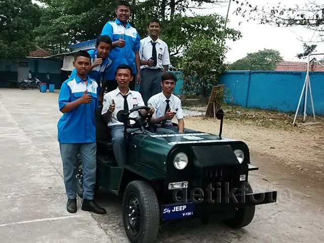 Mobil Jeep dari Yamaha V-Ixion