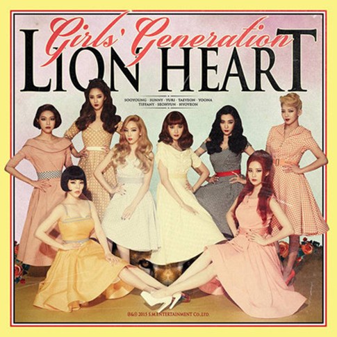SNSD Mengaum dengan Lion Heart di Puncak Chart