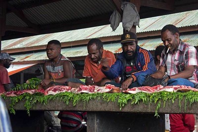 Blusukan ke Pasar Jibama, Wamena