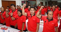 Acara ini digelar di Kantor DPP PDIP, Lenteng Agung, Jakarta Selatan, Selasa (15/9/2015). Lamhot Aritonang/detikFoto.