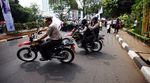 Ada Demo Guru Honorer, Lalin Asia Afrika Macet
