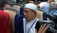 Bus Rawaheel dengan nomor trayek 7 membawa pergi Lukman Hakim sekitar pukul 10.38 waktu setempat.