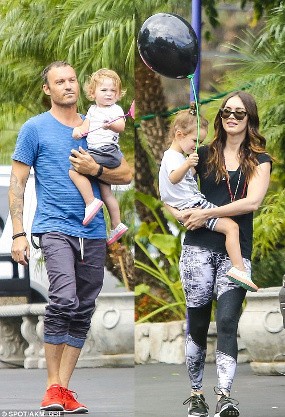 Cerai, Megan Fox dan Brian Austin Tetap Akrab Demi Anak