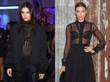 Kendall Jenner dan Irina Shayk Berbaju Semi Transparan di NYFW