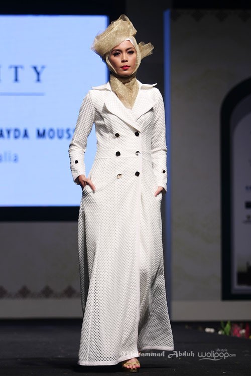 INTEGRITY Boutique by Hanadi Chehab & Howayda Moussa from Australia. Indonesia Internasional Islamic Fashion & Products 2015 Ethnic Urbanovative at Jakarta Convention Center. Jakarta. [Foto: Mohammad Abduh/Wolipop]