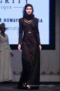 INTEGRITY Boutique by Hanadi Chehab & Howayda Moussa from Australia. Indonesia Internasional Islamic Fashion & Products 2015 Ethnic Urbanovative at Jakarta Convention Center. Jakarta. [Foto: Mohammad Abduh/Wolipop]
