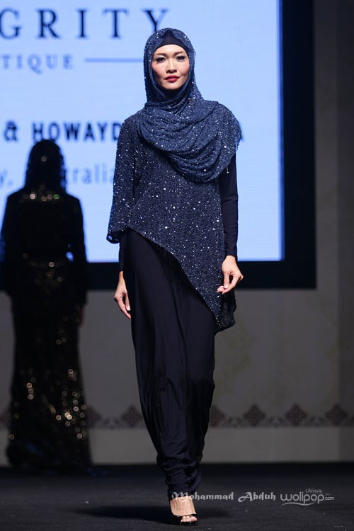 INTEGRITY Boutique by Hanadi Chehab & Howayda Moussa from Australia. Indonesia Internasional Islamic Fashion & Products 2015 Ethnic Urbanovative at Jakarta Convention Center. Jakarta. [Foto: Mohammad Abduh/Wolipop]