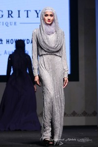 INTEGRITY Boutique by Hanadi Chehab & Howayda Moussa from Australia. Indonesia Internasional Islamic Fashion & Products 2015 Ethnic Urbanovative at Jakarta Convention Center. Jakarta. [Foto: Mohammad Abduh/Wolipop]