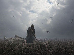 Seram! Ilustrasi Surealis Seniman Tiongkok Ini Bikin Ngeri