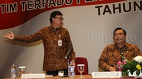 Rakornas Tim Terpadu Penanganan Konflik Sosial juga dihadiri oleh Mendagri Tjahjo Kumolo.