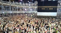 Masjidil Haram semakin dipadati jemaah haji berbagai negara.