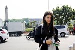 Hiii... Cassandra Lee Berpose di Lawang Sewu