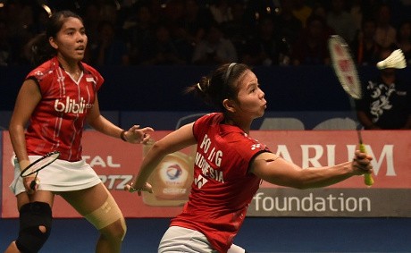 Dua Ganda Putri Indonesia Lolos Babak Kedua