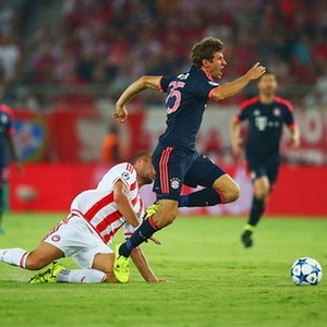Mueller Dua Gol, Bayern Tekuk Olympiakos 3-0