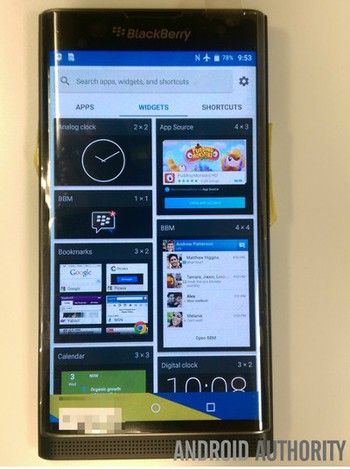 Untuk membedakan handset Android buatannya dengan vendor lain, BlackBerry diduga akan fokus pada sektor sekuriti. (kredit foto: Android Authority)