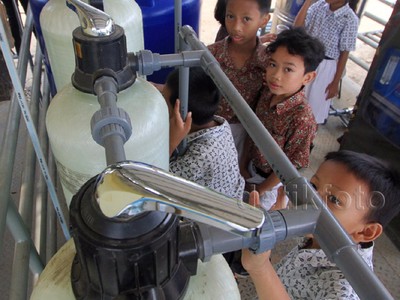Instalasi Filter Air Siap Minum di Bidaracina