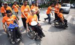 Kaum Disabilitas Geruduk Kantor Kemenhub