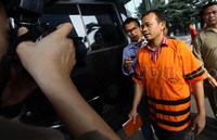Ia tidak memberikan keterangan terkait pemeriksaannya.