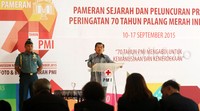 JK memberikan sambutan.
