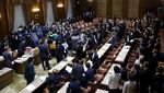 Kericuhan Terjadi di Parlemen Jepang
