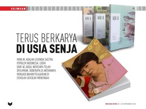 Terus Berkarya di Usia Senja