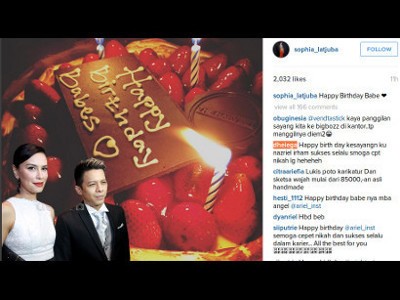 Retaknya Rumah Tangga Angel Karamoy, Ariel dan Sophia Makin Mesra