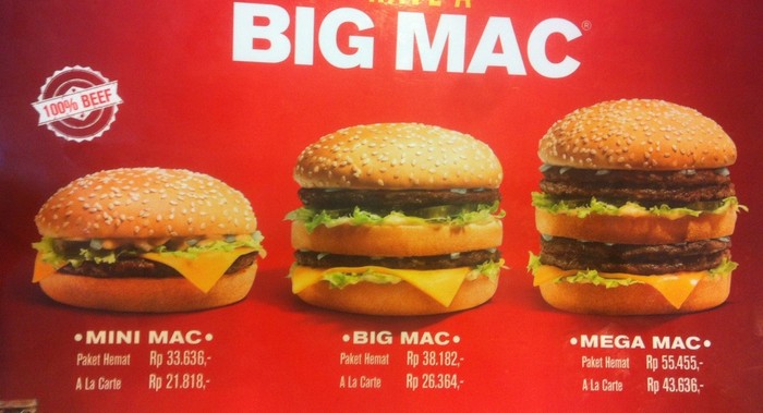 Kecuali Big Mac, Kini Ada Mini Mac dan Mega Mac di McDonald's